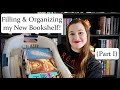 Filling &amp; Organizing my New Bookshelf!✨ (Part 1)