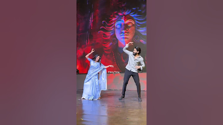 Naga Chaitanya Sai Pallavi Dance to 'Namo Namah Shivaya' song at Thandel Pre-Release Event!