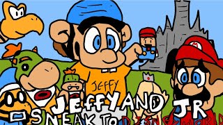 Sml Movie: Jeffy And Junior Sneak  To Disney World Animated