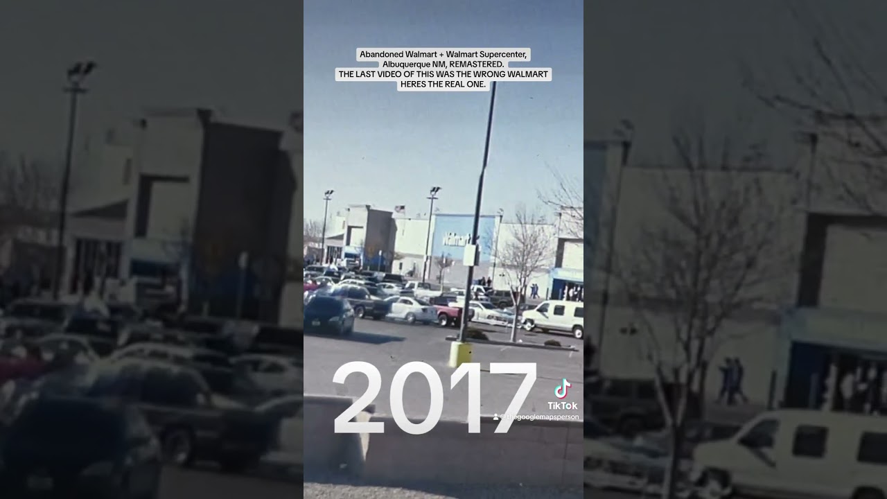 Abandoned Walmart + Walmart Supercenter,Albuquerque NM, REMASTERED.