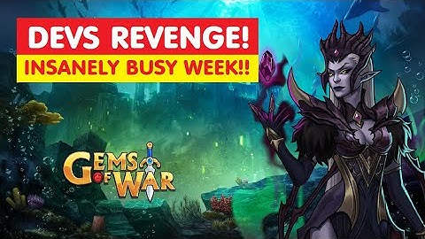 Gems of War TOO MANY EVENTS? Weekly Spoilers Preview! Great New Troops!
