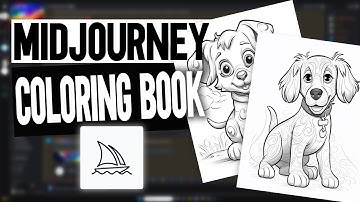 How To Create Coloring Books In Midjourney