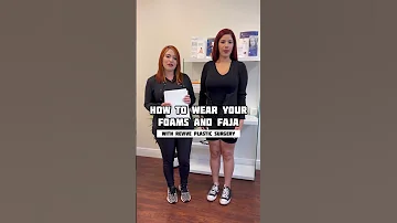 How To Wear Your Foams And Faja 