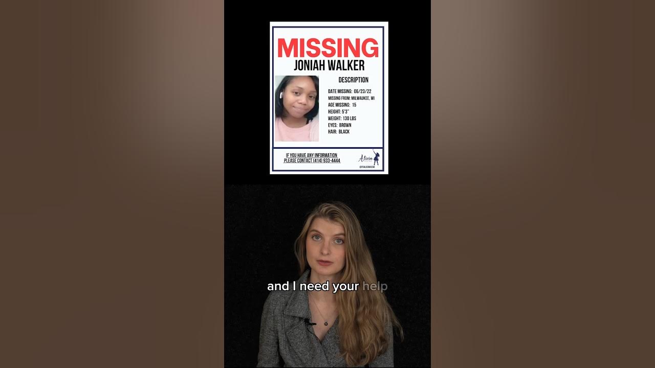 Joniah Walker disappeared on 6/23/22. Her mom believes she was lured by