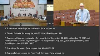 Information BCSD Board Meeting - September 22, 2026 Guide