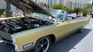 WOW! A RACING ENGINE ON A ‘68 CADILLAC