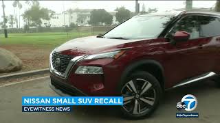 Nissan recalling more than 700,000 SUVs that can accidentally shut off while driving