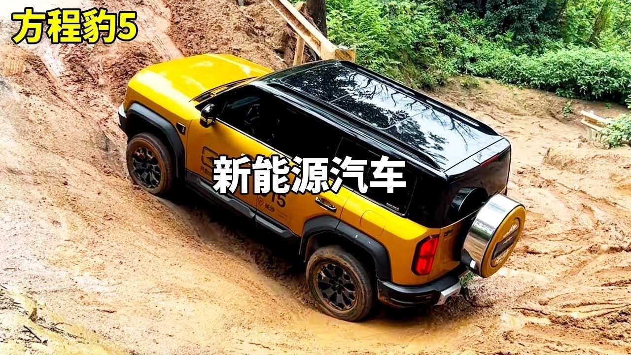 新能源車越野:BYD 方程式豹5 VS TANK300,奧迪Q7成功登頂! #越野 #byd #方程豹 #奧迪 #混動