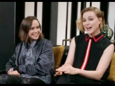 Ellen Page And Evan Rachel Wood Talk "Into The Forest" - YouTube