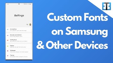 Install Additional Fonts on Samsung (One UI 2) & Other Android Devices | No root required