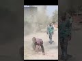 girl VS  boys  holi