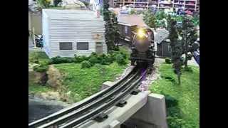 Lionel Train Layout at Tri-State Station 7/28/12 #2