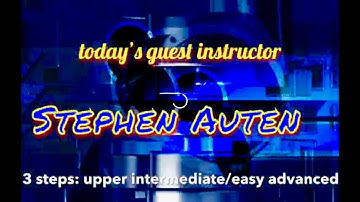 CLOGGING:  Instructor Stephen Auten teaches easy advanced Clogging steps