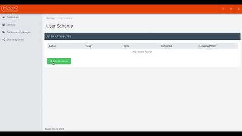 Blaize tutorial: create a field in the user schema