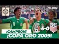 Futbol Retro: ¡México humilla a Estados Unidos! | México 5- 0 EUA - Copa Oro 2009 | TUDN