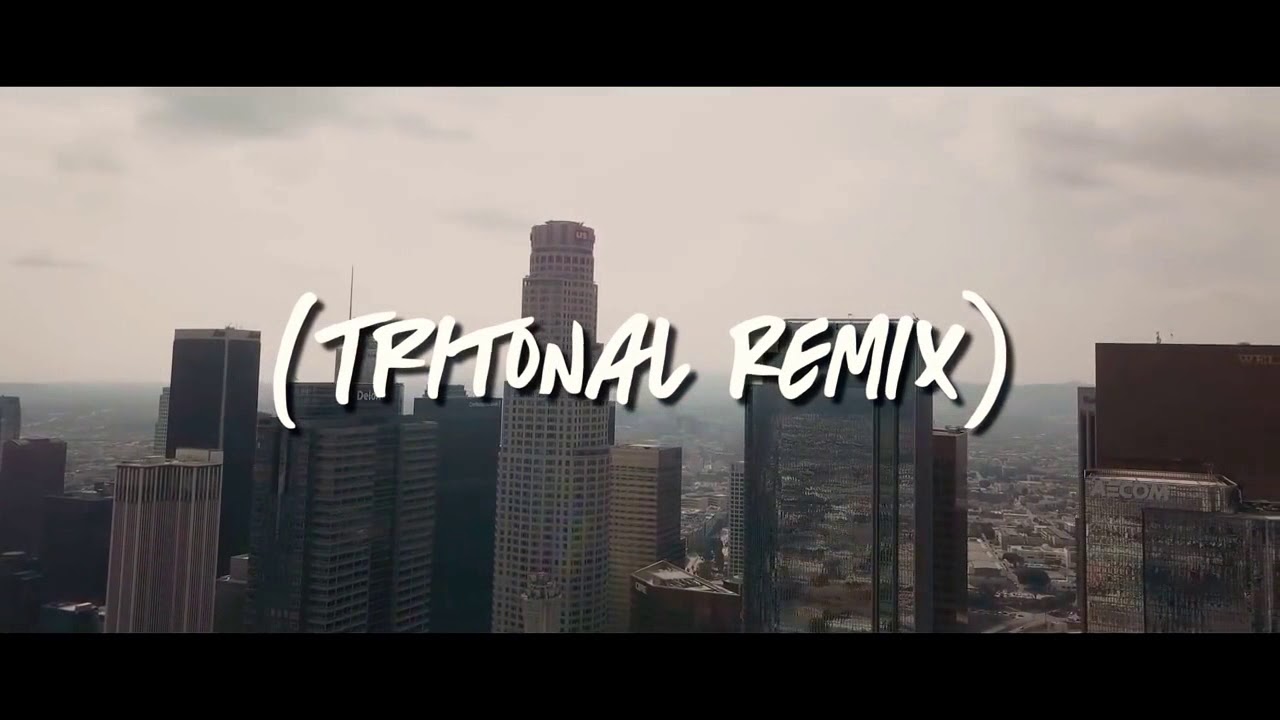 Justin Caruso - More Than A Stranger (Tritonal Remix) [Lyric Video] (ft. CAPPA & Ryan Hicari)