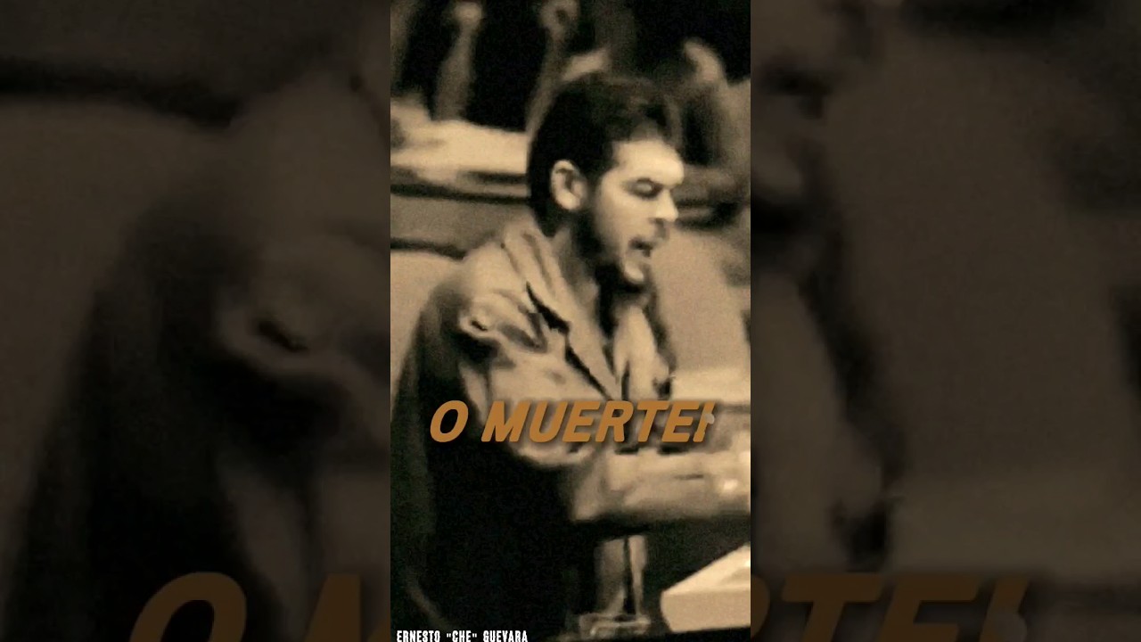 ¡PATRIA O MUERTE! Che Guevara ONU 1964