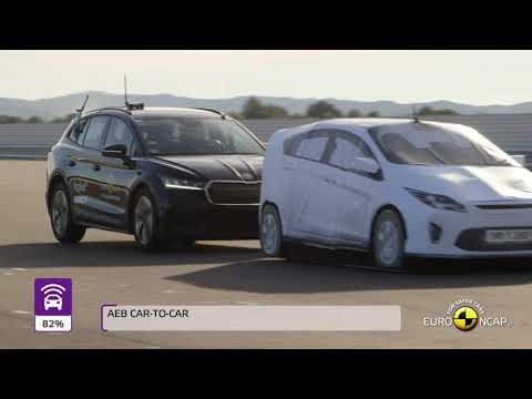 Euro NCAP Crash & Safety Tests of Škoda ENYAQ iV 2021