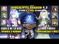 E0 Silver Wolf LV 999 Team &amp; E0 Firefly Carry (3 Stars) Apocalyptic Shadow 4 Honkai Star Rail 4.2