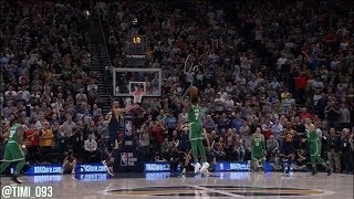 Boston Celtics Last Two Minutes of Game UNCUT vs Utah Jazz (03/28/2018)