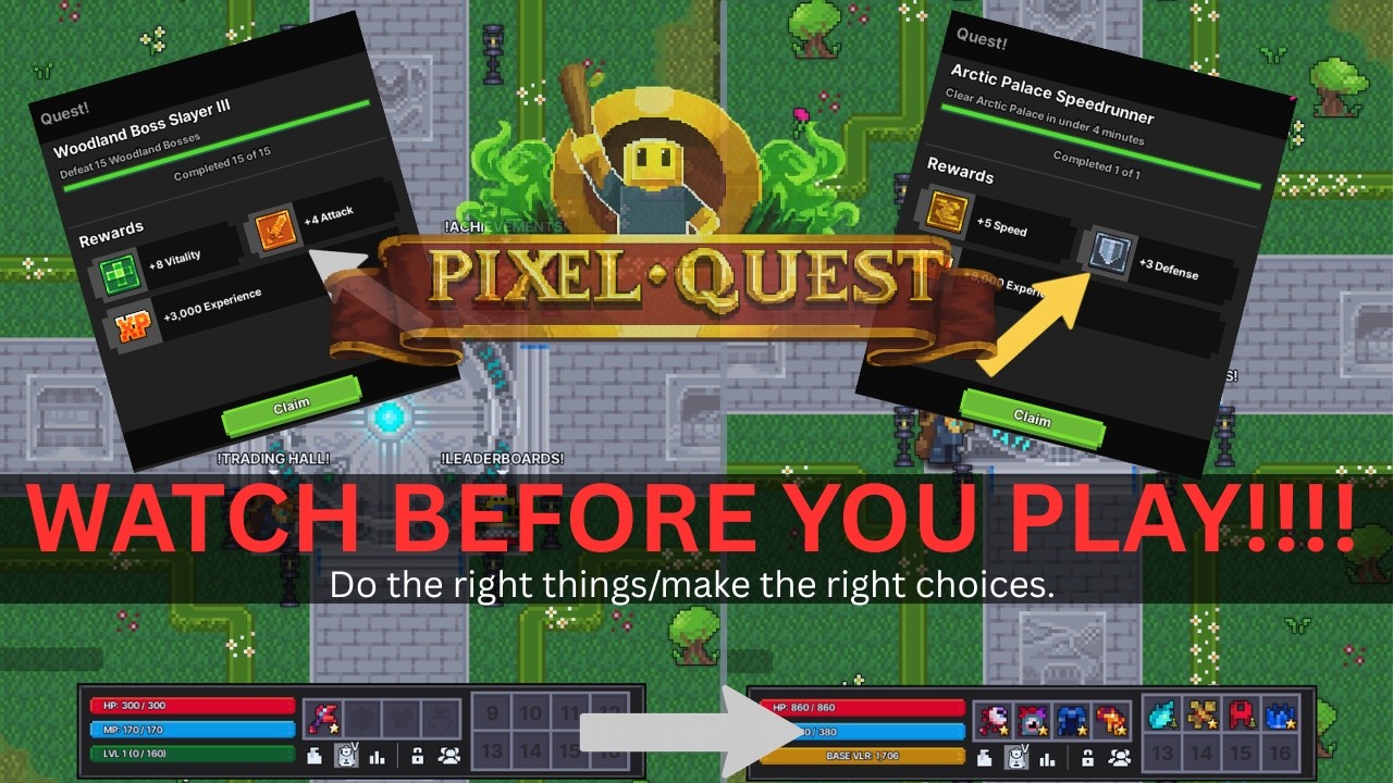 HOW TO PLAY PIXEL QUEST - TUTORIAL/GUIDE - YouTube