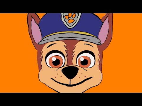 Paw Patrol パウパトロールのチェイス お絵かき イラスト 教養 Youtube