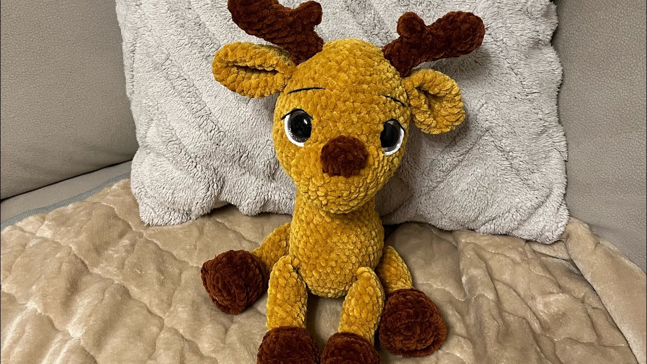 gehäkeltes Rentier ,,Rudy,, Teil 2