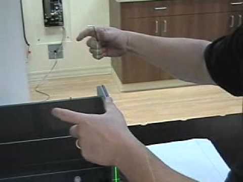 CT Sim Green Laser Adjustment