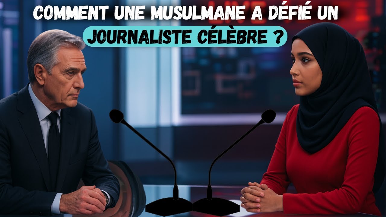Une jeune musulmane secoue le Danemark lors d’un débat en direct avec un journaliste athée !