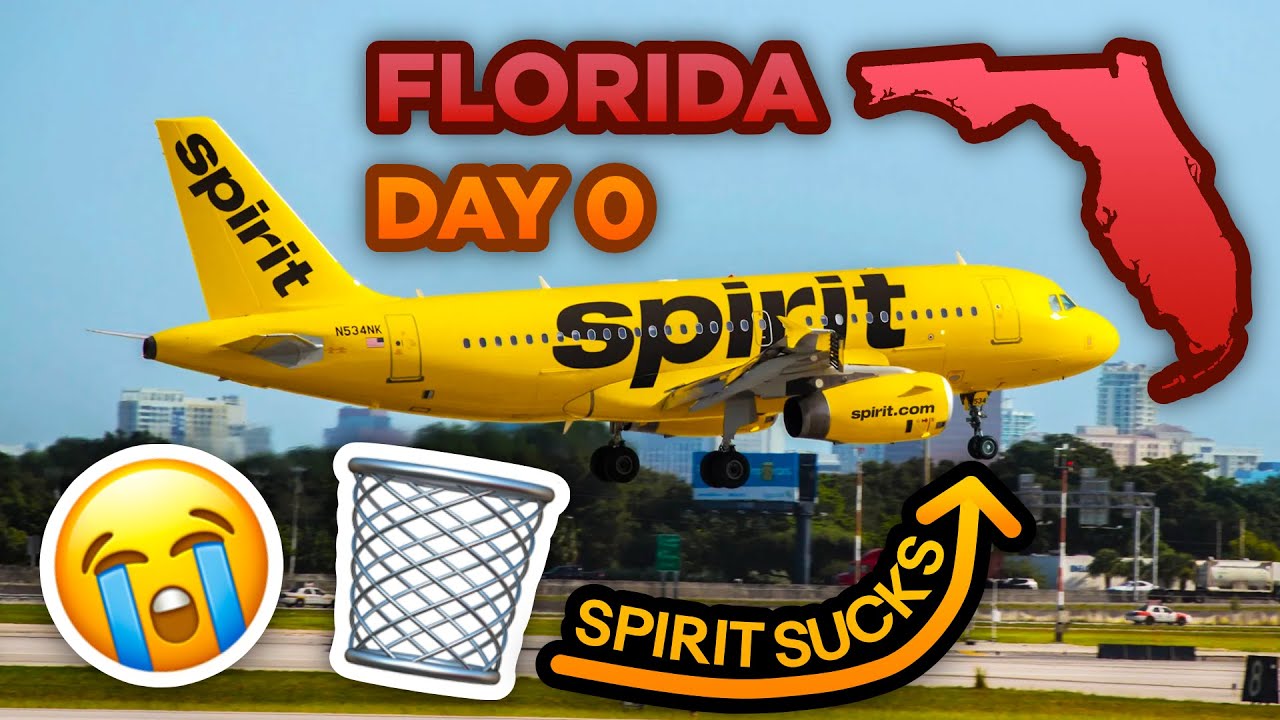 ФЛОРИДА 2022! — День 0 — SPIRIT AIRLINES — ОТСТОЙ