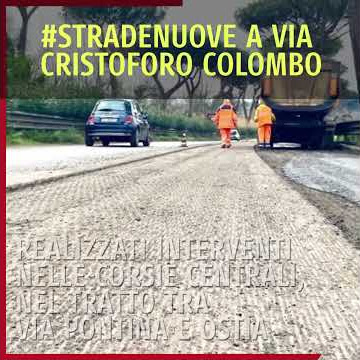 Roma Informa 26 febbraio 2021 - #Stradenuove a via Cristoforo Colombo