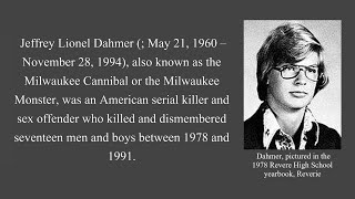 Jeffrey Dahmer Wikipedia Article