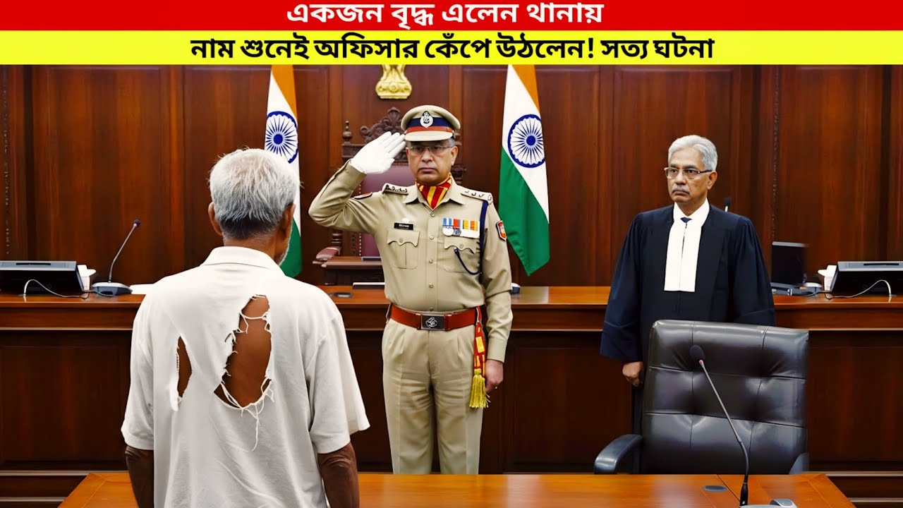 একজন বৃদ্ধ এলেন থানায়... নাম শুনেই অফিসার কেঁপে উঠলেন! সত্য ঘটনা