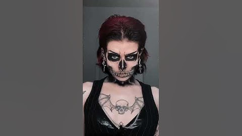 Thumbnail of Who am I?💀 #alternativemakeup #makeuptrends #halloween