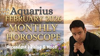 Get Ready, Aquarius! February 2026 VEDIC Astrology Predictions Revealed!