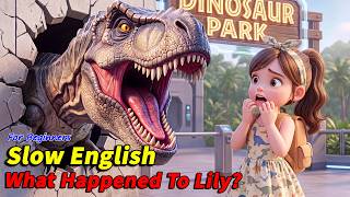 What Happened to Lily at Dinosaur Park?! | Slow English Listening Story (A2)🦖😱