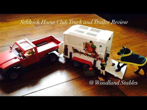 schleich horse pick up truck