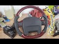 How to make - flat bottom carbon fiber steering wheel - from scratch pt.2