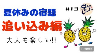 書画初心者でも簡単夏休みの宿題追い込み編大人も楽しいこころの書