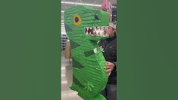 DINOSAUR PIÑATA DIY #Short