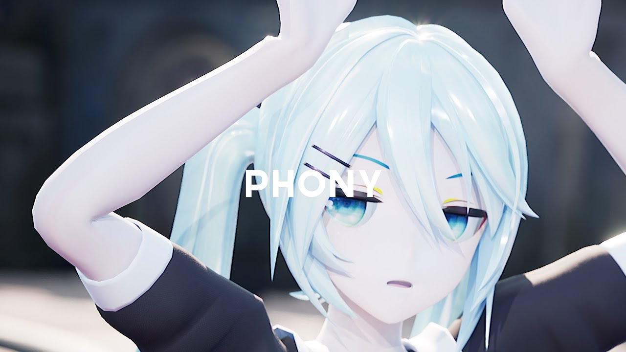 【MMD】フォニイ - 可不 / YYB School Miku - YouTube