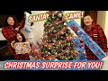 Opening the best christmas presents ever from santa secret surprise for you