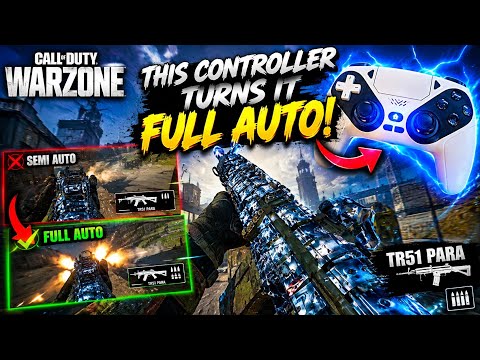 NEW CONTROLLER TURNS FULL AUTO AND ITS 🔥 #Warzone #ps5 #controller 
