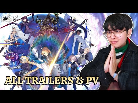 NEW FATE FAN Watches ALL Fate Grand Order Trailers The Lore Is WAY Deeper Than I Expected 