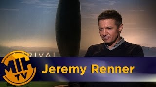 Jeremy Renner Arrival Interview