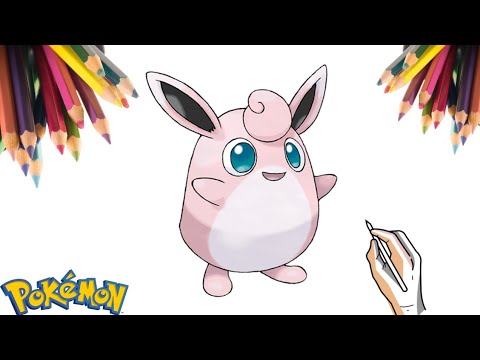 Como Desenhar o Pokémon Jigglypuff 