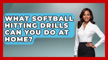 What Softball Hitting Drills Can You Do At Home? - Softball Basics and Beyond