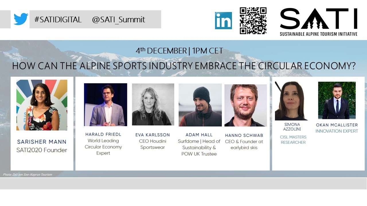 How can the alpine sports industry embrace circular economy?