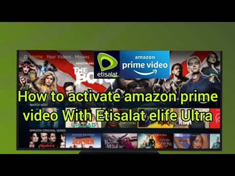 How to activate amazon prime with etisalat | Etisalat ultra plan me amazon prime kaise activate kare