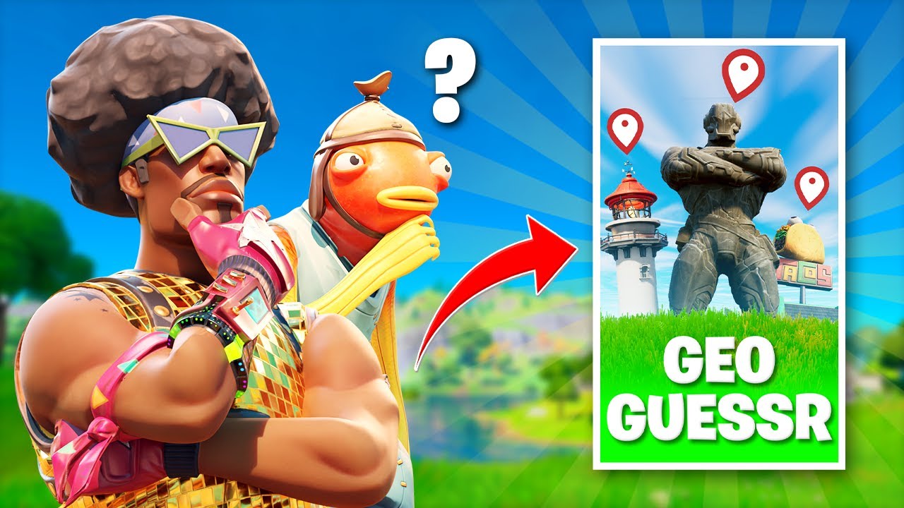 FORTNITE PERO TENEMOS QUE ADIVINAR DÓNDE ESTAMOS (GEOGUESSR)